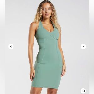 GymShark x Whitney Simmons Dress Size Small in Leaf Green